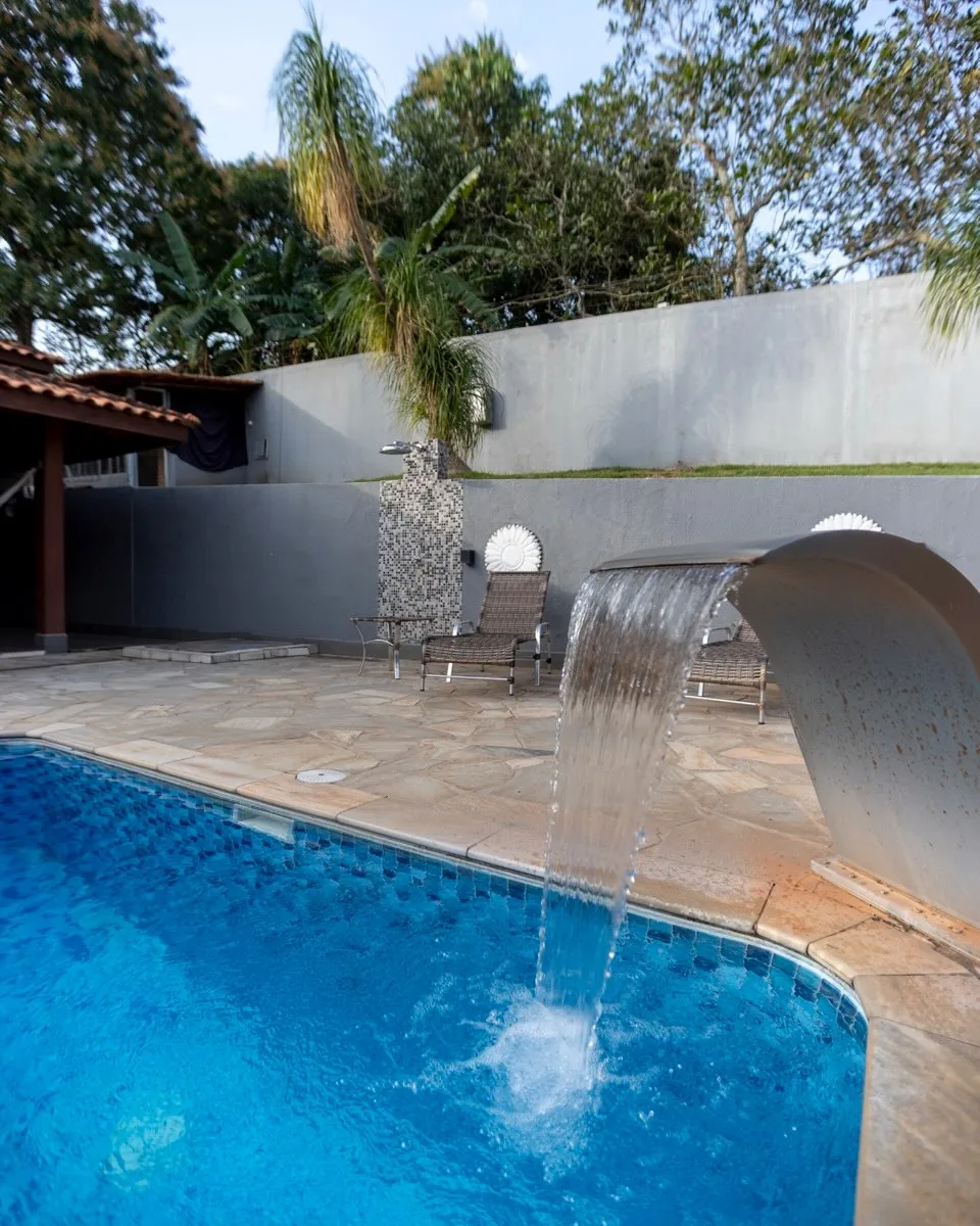 Piscina aquecida do Recanto Baracho
